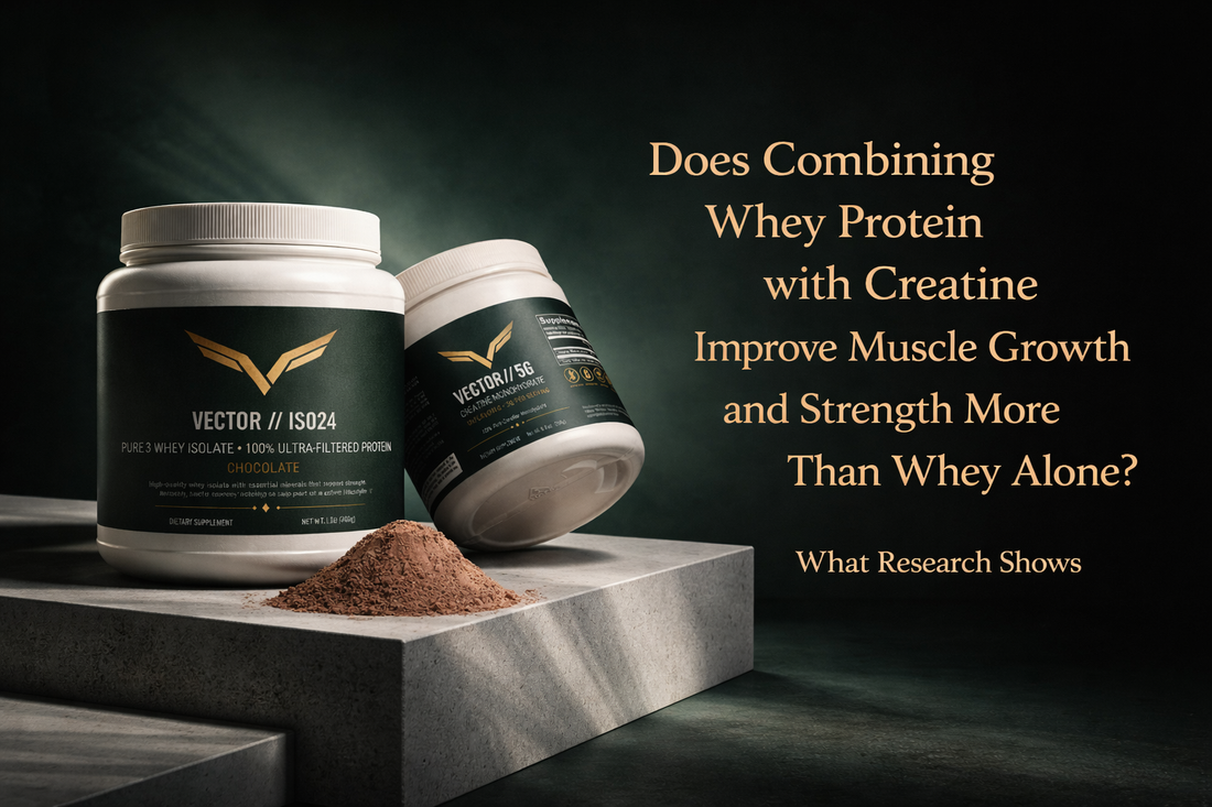 Does Combining Whey Protein with Creatine Improve Muscle Growth and Strength More Than Whey Alone?