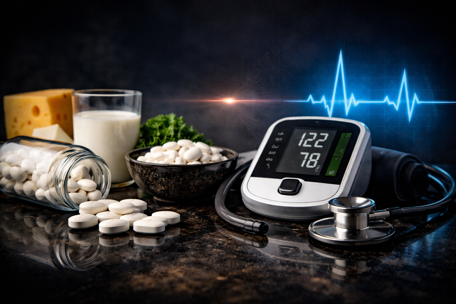 Calcium Supplementation: The Modest Edge for Blood Pressure Control and Long-Term Performance