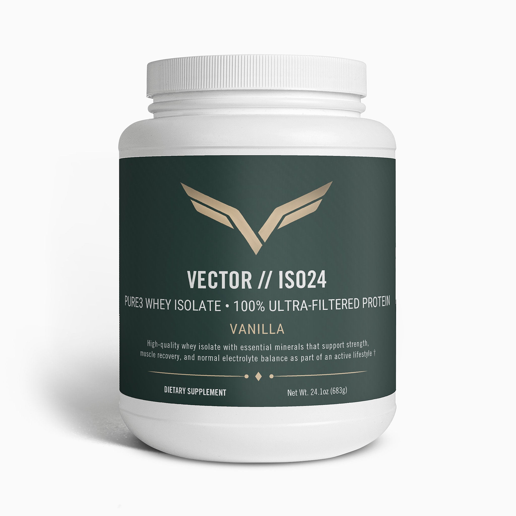 100% Whey Protein Isolate (Vanilla)